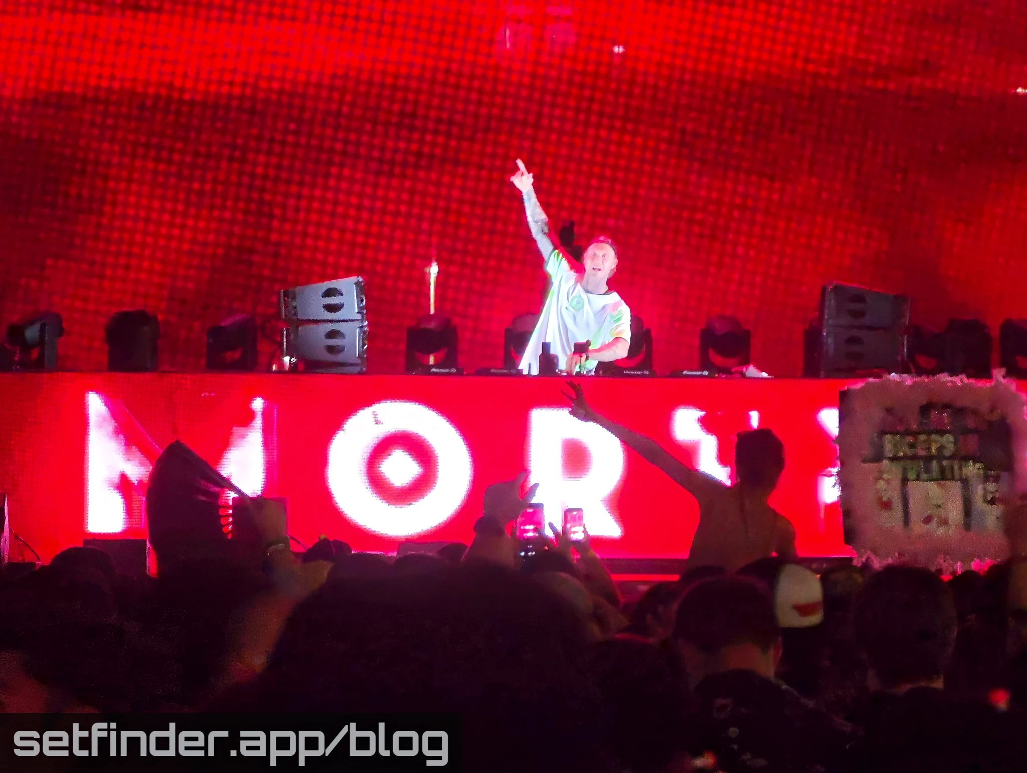Hardwell B2B Maddix, MORTEN, Marie Vaunt, and the EDC Week crowd at Downtown Las Vegas Events Center, photo 2 of 42.