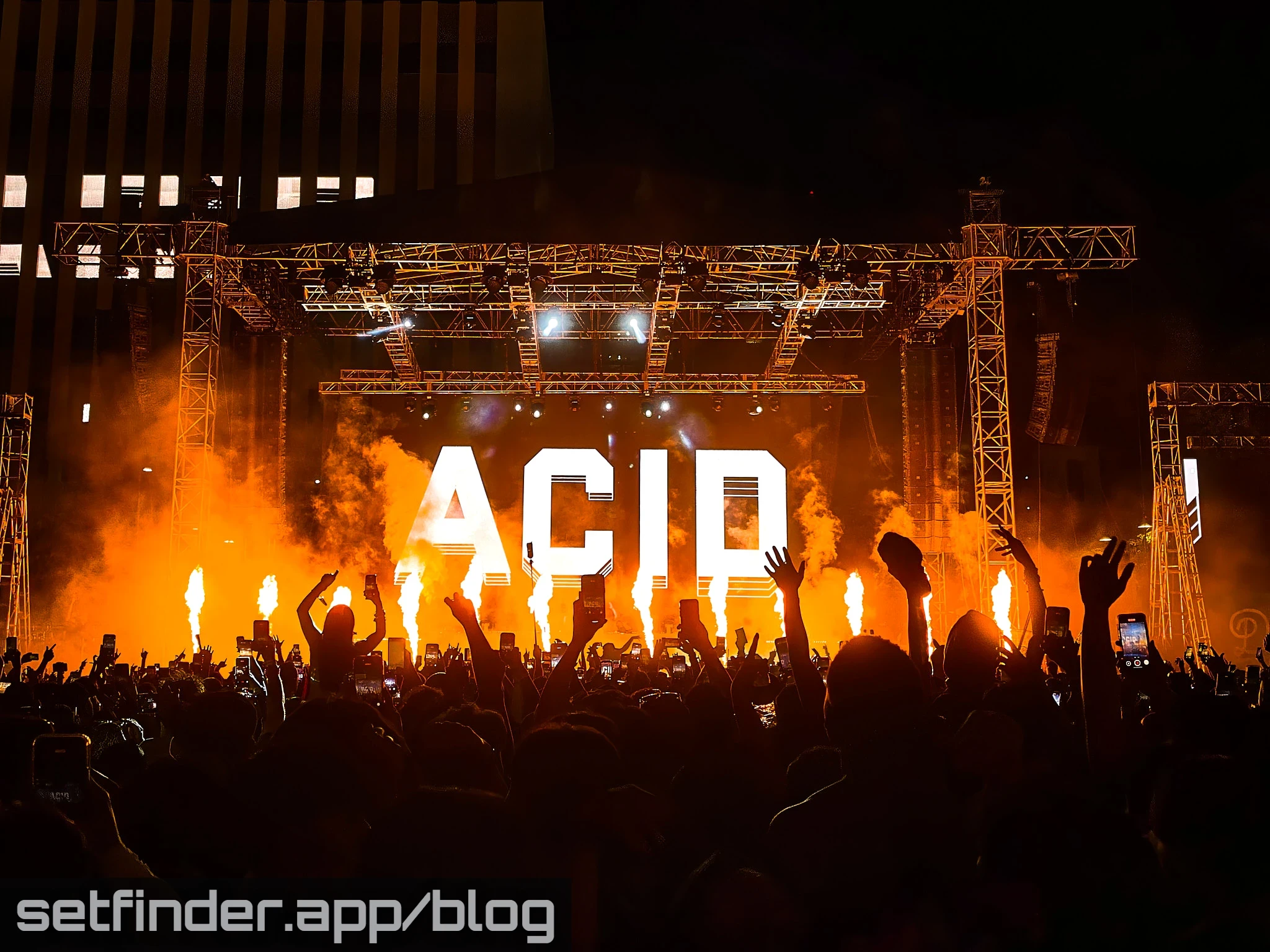 Hardwell B2B Maddix, MORTEN, Marie Vaunt, and the EDC Week crowd at Downtown Las Vegas Events Center, photo 10 of 42.