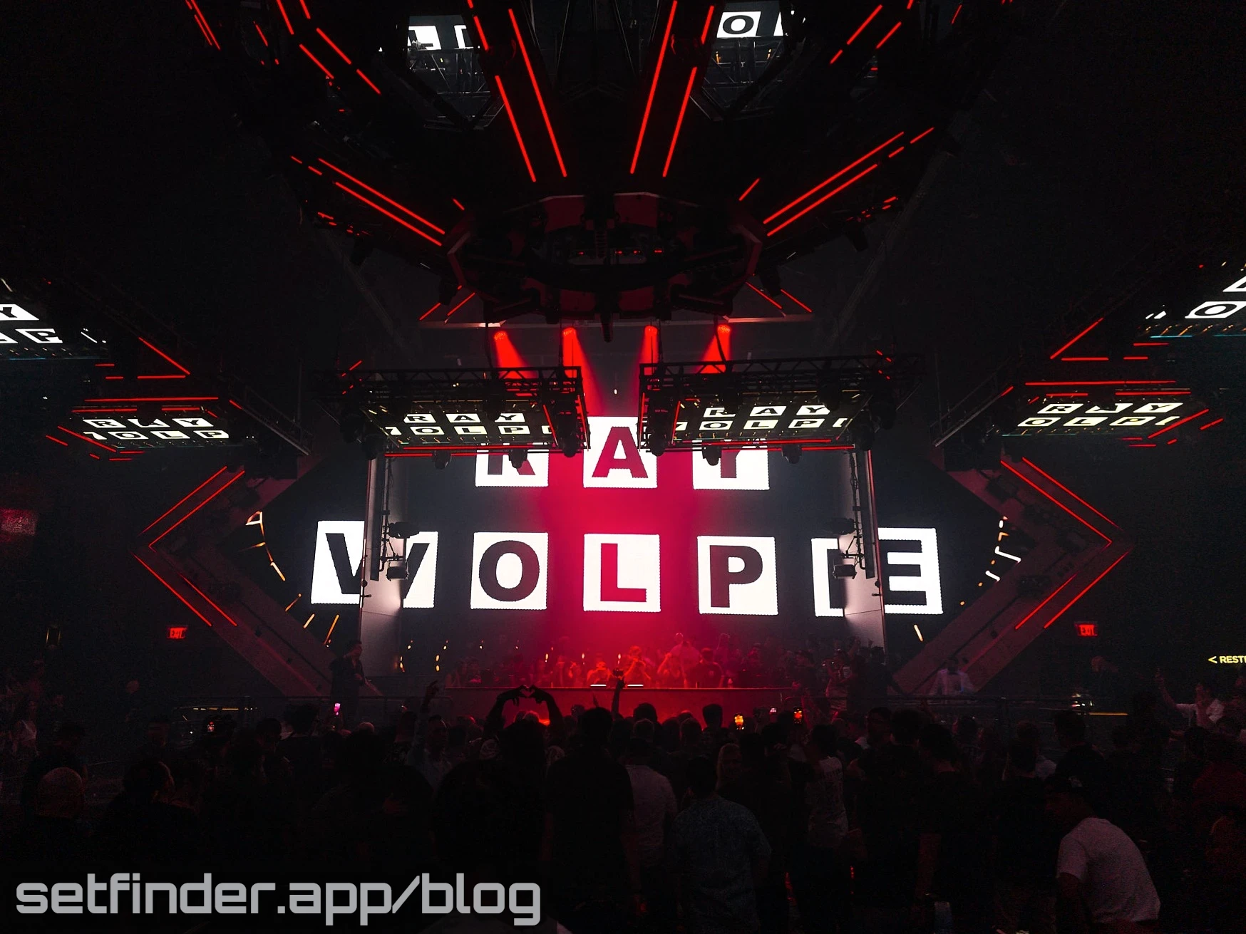 Ray Volpe, Adventure Club, and the Bassrush crowd at Zouk Nightclub during EDC Week 2026, photo 58 of 59.