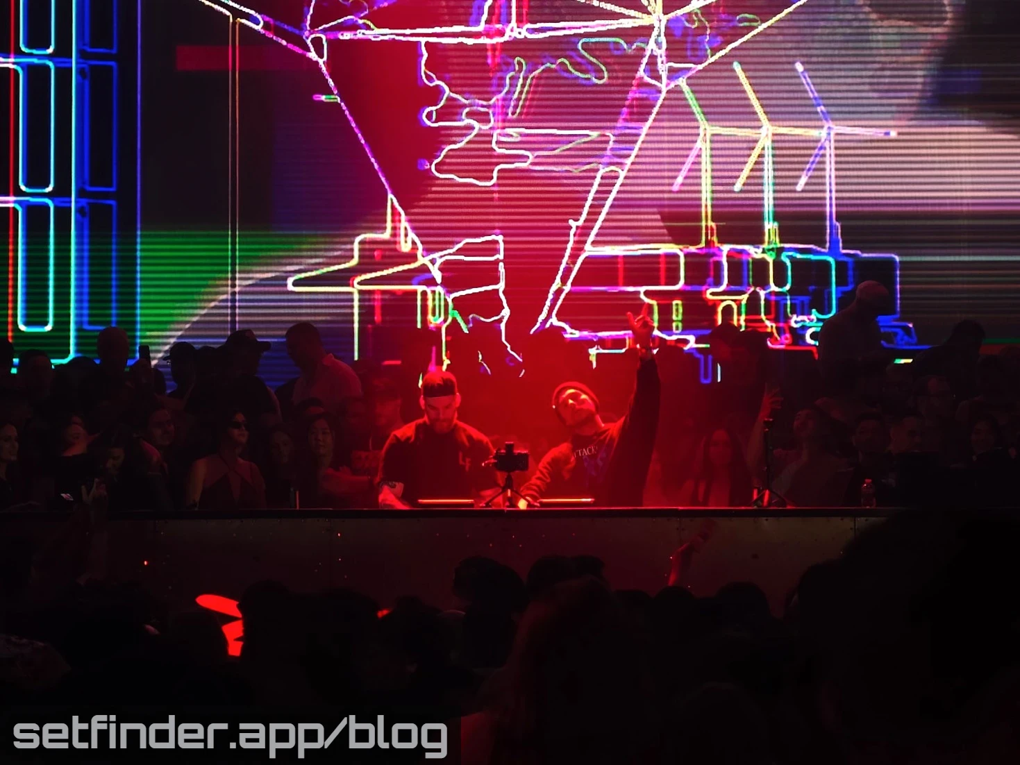 Ray Volpe, Adventure Club, and the Bassrush crowd at Zouk Nightclub during EDC Week 2026, photo 23 of 59.