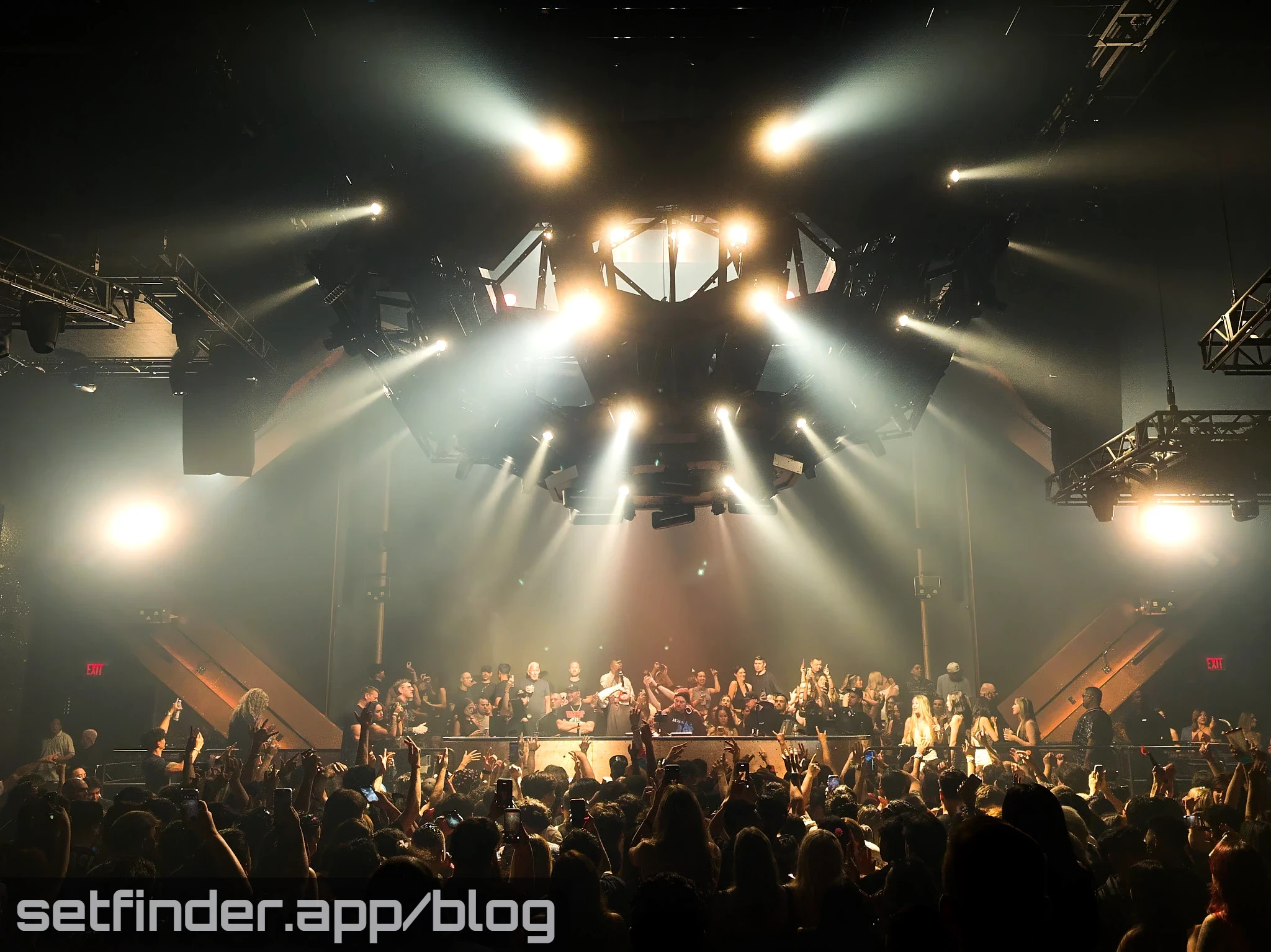 Ray Volpe, Adventure Club, and the Bassrush crowd at Zouk Nightclub during EDC Week 2026, photo 17 of 59.