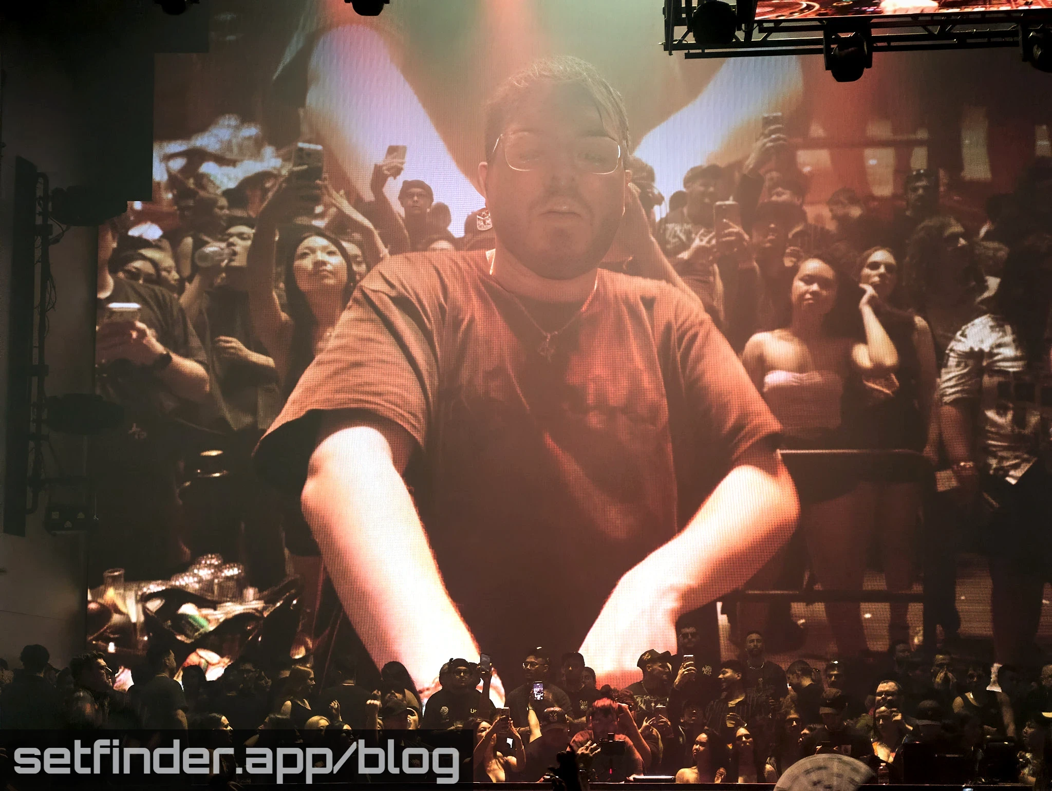 Ray Volpe, Adventure Club, and the Bassrush crowd at Zouk Nightclub during EDC Week 2026, photo 35 of 59.