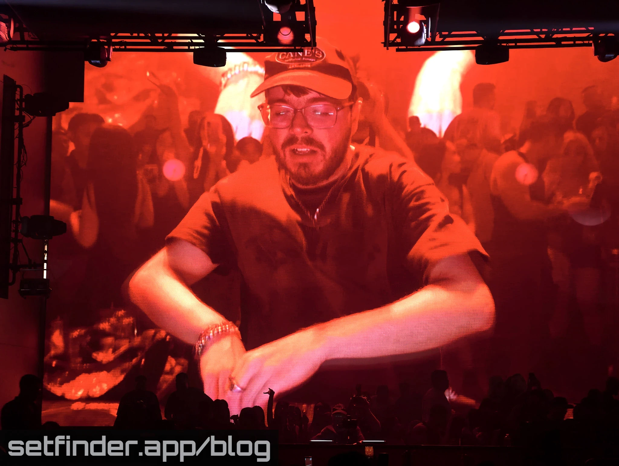 Ray Volpe, Adventure Club, and the Bassrush crowd at Zouk Nightclub during EDC Week 2026, photo 56 of 59.