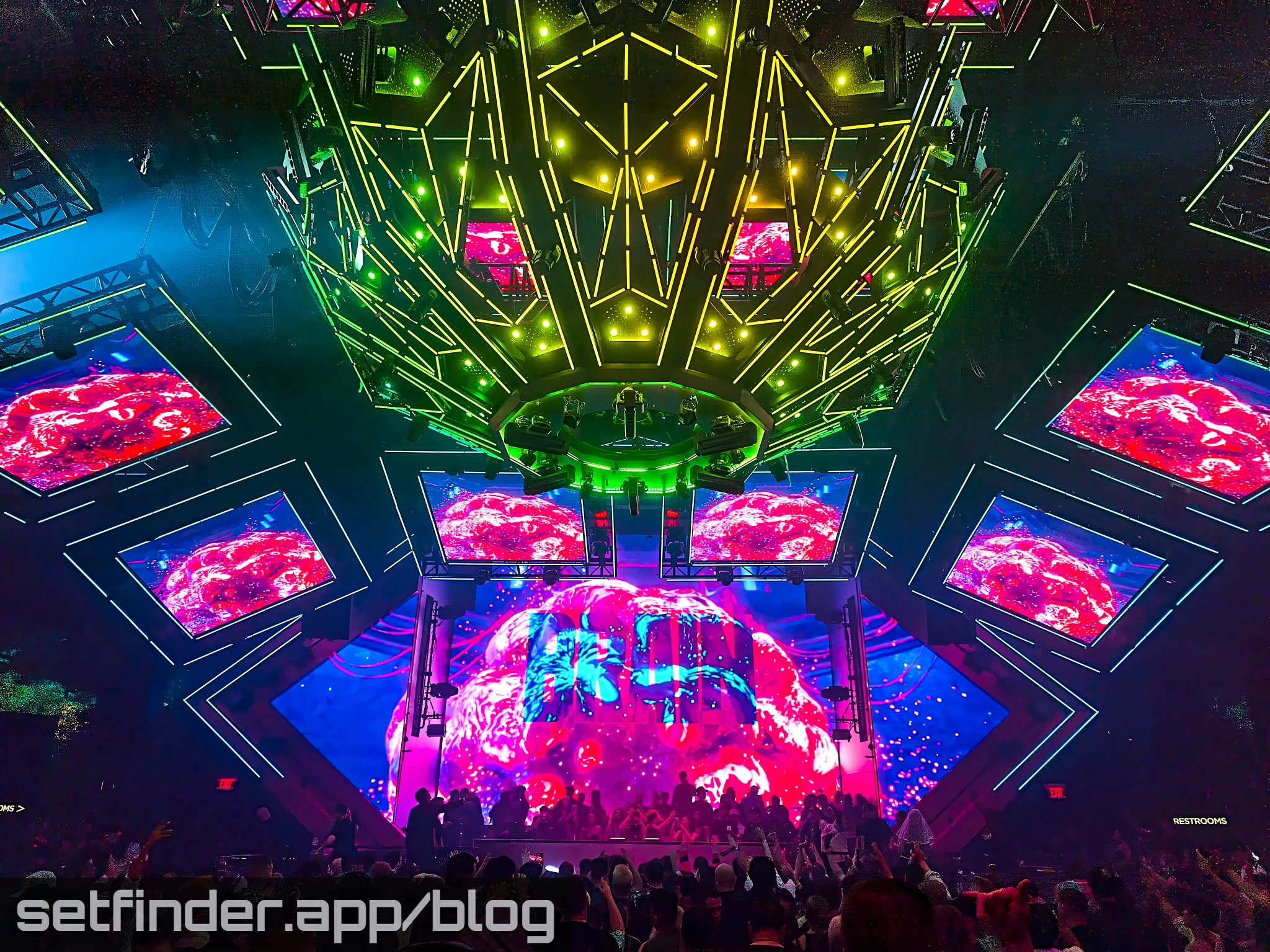Ray Volpe, Adventure Club, and the Bassrush crowd at Zouk Nightclub during EDC Week 2026, photo 48 of 59.